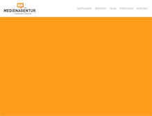 Tablet Screenshot of nn-medienagentur.de